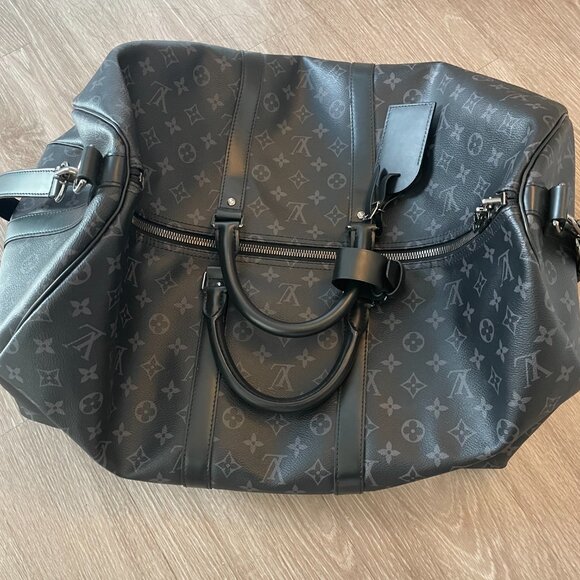 Duffel / Louis Vuitton Keepall Bandoulière 50 (Mon monogram color) - Picture 3 of 6